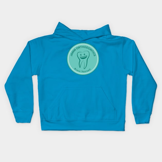 Jamm Orthodontics Kids Hoodie by winstongambro